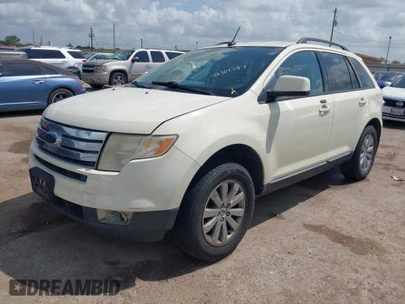 2007 Ford Edge SEL PLUS with VIN 2FMDK49CX7BA66141, listed as a IAAI auction lot 42101504 with 1 mi miles. Bid and sale history available at carsss.com. Image 2.