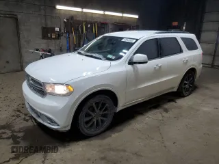 2019 Dodge Durango SXT Plus with VIN 1C4RDHAG7KC644618, listed as a Copart auction lot 43945855 with 100,283 mi miles and Salvage Title. Bid and sale history available at DreamBid. Image 1.