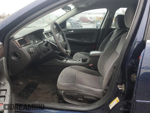 2012 Chevrolet Impala LS Fleet with VIN 2G1WF5E37C1252757, listed as a Copart auction lot 52836025 with 88,932 mi miles and Salvage Title. Bid and sale history available at DreamBid. Image 7.