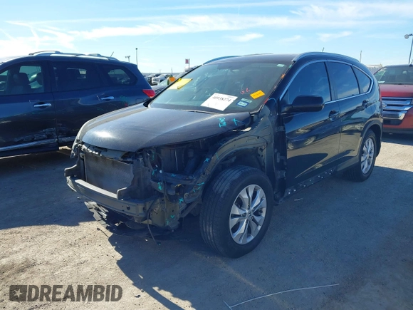 2013 Honda CR-V EX-L with VIN 5J6RM3H7XDL006496, listed as a IAAI auction lot 40938274 with 153,165 mi miles and . Bid and sale history available at DreamBid. Image 17.