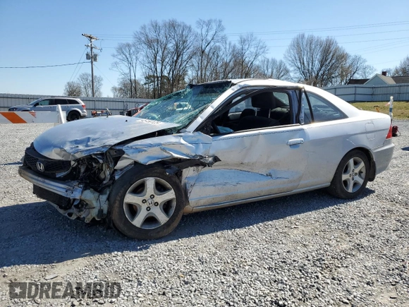 2005 Honda Civic EX with VIN 1HGEM22945L002391, listed as a Copart auction lot 46150125 with 173,053 mi miles and Salvage Title. Bid and sale history available at DreamBid. Image 1.