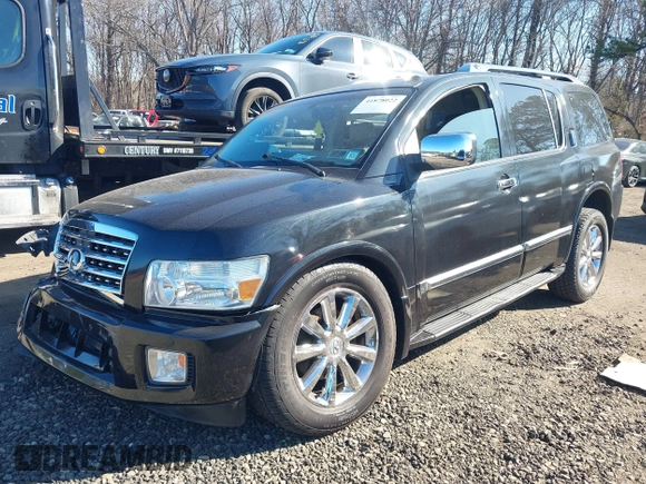 2008 Infiniti QX56 with VIN 5N3AA08C18N913450, listed as a IAAI auction lot 41878022 with 111,365 mi miles and . Bid and sale history available at DreamBid. Image 16.