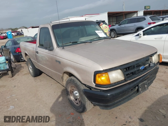 1993 Ford Ranger Splash with VIN 1FTCR10A2PUB81056, listed as a IAAI auction lot 41662206 with 54,883 mi miles and . Bid and sale history available at DreamBid. Image 1.