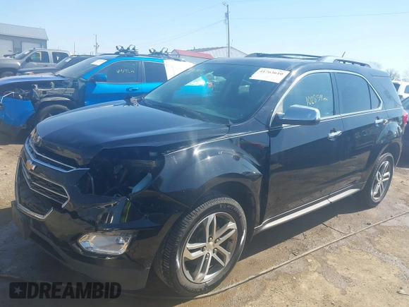 2017 Chevrolet Equinox Premier with VIN 2GNFLGEK1H6225994, listed as a IAAI auction lot 41763610 with 102,839 mi miles. Bid and sale history available at carsss.com. Image 14.