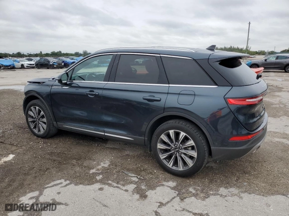 2022 Lincoln Corsair Reserve with VIN 5LMCJ2C93NUL36802, listed as a Copart auction lot 89326605 with 8,297 mi miles and Salvage Title. Bid and sale history available at carsss.com. Image 2.