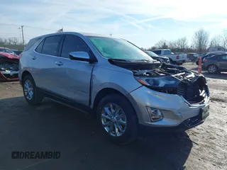 2019 Chevrolet Equinox LT z VIN 2GNAXKEV4K6211459, wystawiony jako IAAI lot #41690573 z przebiegiem 34 268 mil mil oraz . Historia ofert i sprzedaży dostępna na DreamBid. Obrazek 1.