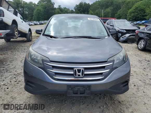2012 Honda CR-V LX with VIN 2HKRM4H30CH618010, listed as a Copart auction lot 64193645 with 109,059 mi miles and Clean title. Bid and sale history available at DreamBid. Image 5.