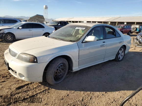 2006 Lincoln LS Sport z VIN 1LNFM87A36Y640950, wystawiony jako Copart lot #56752845 z przebiegiem 117 760 mil mil oraz Czysty tytuł • Clean title. Historia ofert i sprzedaży dostępna na DreamBid. Obrazek 1.