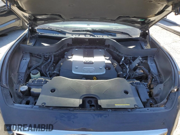 2016 Infiniti QX70 with VIN JN8CS1MU4GM670913, listed as a Copart auction lot 44271595 with 66,151 mi miles and Salvage title. Bid and sale history available at DreamBid. Image 12.