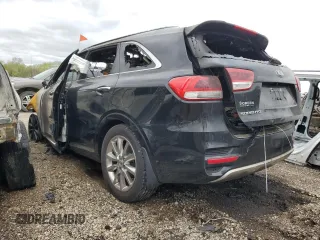 2017 Kia Sorento SX with VIN 5XYPKDA5XHG306042, listed as a Copart auction lot 53890765 with Not provided miles and Non repairable. Bid and sale history available at DreamBid. Image 2.