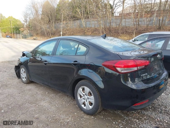 2018 Kia Forte LX with VIN 3KPFK4A79JE195760, listed as a IAAI auction lot 41817574 with 73,895 mi miles. Bid and sale history available at carsss.com. Image 3.