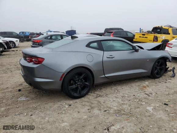 2022 Chevrolet Camaro 1LT with VIN 1G1FB1RX8N0100101, listed as a Copart auction lot 42100495 with 37,969 mi miles and Salvage Title. Bid and sale history available at carsss.com. Image 3.