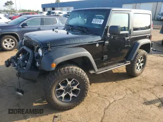 2016 Jeep Wrangler Black Bear with VIN 1C4AJWAG3GL152279, listed as a Copart auction lot 62551615 with 50,756 mi miles and Clean title. Bid and sale history available at DreamBid. Image 1.