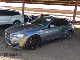 2020 Infiniti Q50 Luxe with VIN JN1EV7AP8LM200197, listed as a IAAI auction lot 42270721 with 66,978 mi miles and . Bid and sale history available at DreamBid. Image 6.