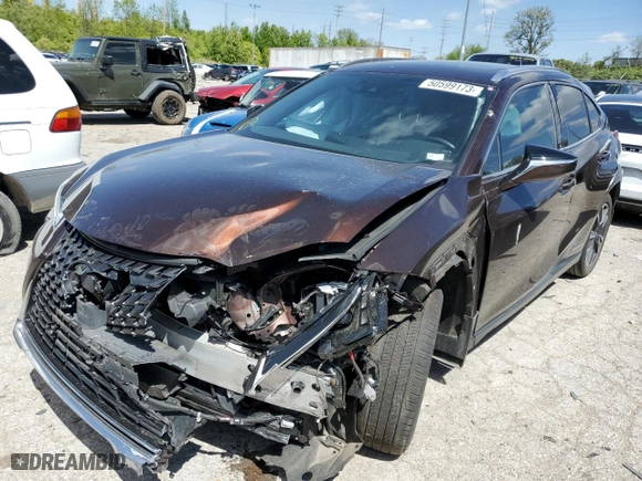 2019 Lexus UX with VIN JTHU9JBH7K2001412, listed as a Copart auction lot 50599173 with 36,574 mi miles. Bid and sale history available at carsss.com. Image 1.