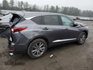 2021 Acura RDX w/Technology Package with VIN 5J8TC2H56ML000834, listed as a Copart auction lot 84500614 with 56,396 mi miles and Salvage Title. Bid and sale history available at carsss.com. Image 3.
