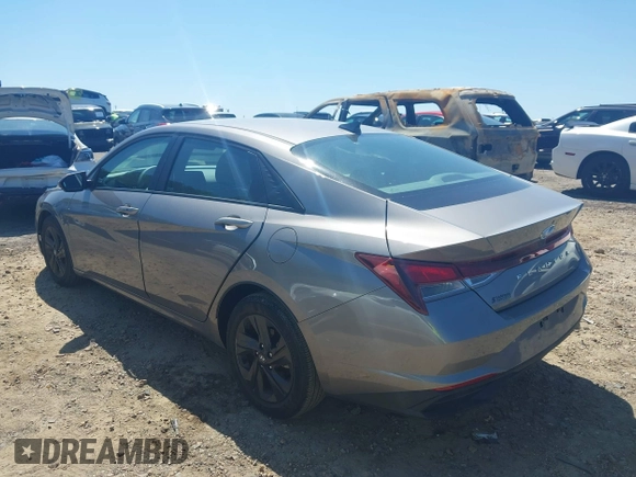 2022 Hyundai Elantra SEL with VIN KMHLM4AGXNU283362, listed as a IAAI auction lot 41981190 with 23,575 mi miles and . Bid and sale history available at DreamBid. Image 3.