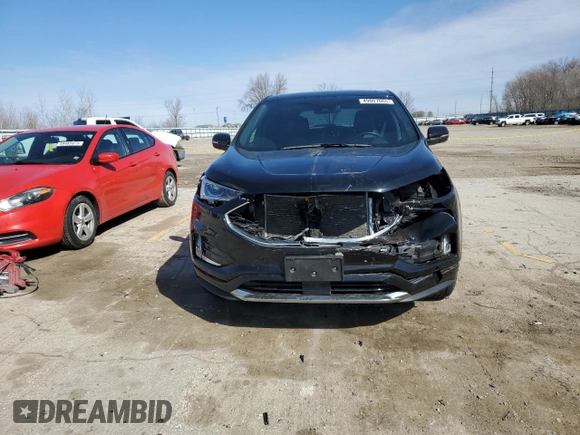2020 Ford Edge Titanium with VIN 2FMPK4K99LBB44804, listed as a Copart auction lot 49007665 with 63,213 mi miles and Salvage Title. Bid and sale history available at carsss.com. Image 5.