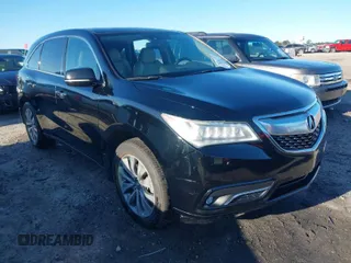 2014 Acura MDX Tech Pkg with VIN 5FRYD4H4XEB049431, listed as a IAAI auction lot 41815884 with 190,764 mi miles. Bid and sale history available at carsss.com. Image 1.
