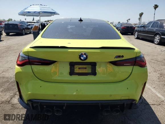 2021 BMW M4 Competition z VIN WBS33AZ03MCH19451, wystawiony jako Copart lot #55436975 z przebiegiem 41 595 mil mil oraz Szkoda całkowita • Salvage title. Historia ofert i sprzedaży dostępna na DreamBid. Obrazek 6.