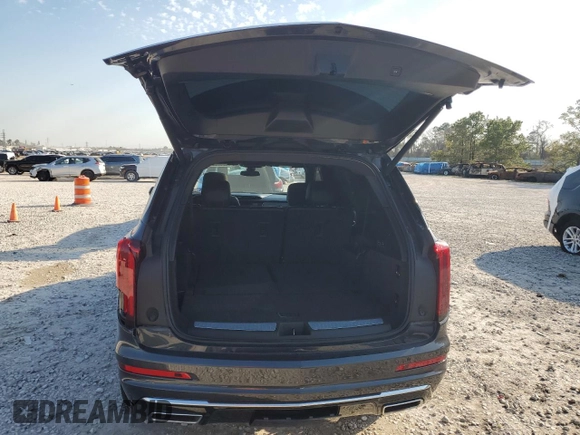 2022 Cadillac XT6 Premium Luxury with VIN 1GYKPCRS1NZ104567, listed as a Copart auction lot 47173005 with 54,541 mi miles and Clean Title. Bid and sale history available at carsss.com. Image 6.