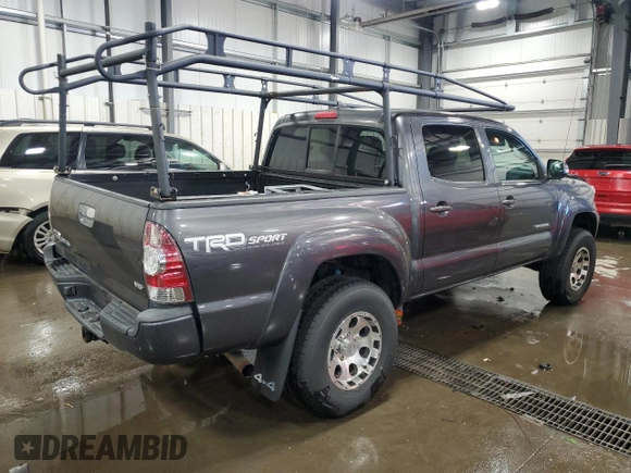 2014 Toyota Tacoma with VIN 3TMLU4EN3EM151500, listed as a Copart auction lot 57147705 with 170,240 mi miles and Salvage title. Bid and sale history available at DreamBid. Image 3.
