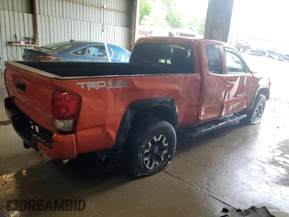 2017 Toyota Tacoma SR5 with VIN 5TFSZ5AN5HX063619, listed as a Copart auction lot 61084235 with 112,980 mi miles and Salvage title. Bid and sale history available at DreamBid. Image 3.
