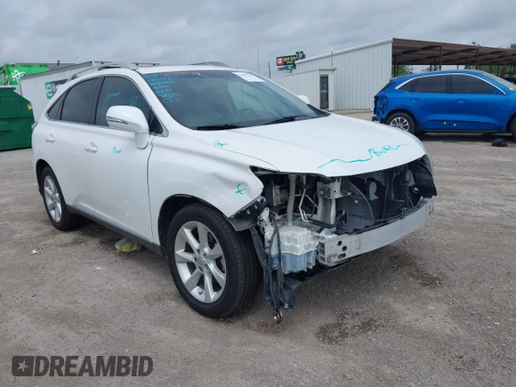 2010 Lexus RX 350 with VIN 2T2BK1BA1AC079048, listed as a IAAI auction lot 42391234 with 116,152 mi miles and . Bid and sale history available at DreamBid. Image 1.
