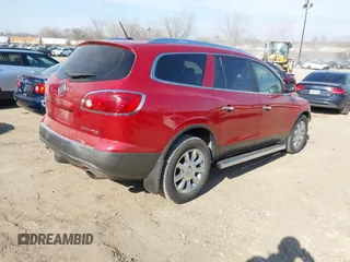 2012 Buick Enclave Leather with VIN 5GAKVCED2CJ360071, listed as a IAAI auction lot 41995399 with 145,565 mi miles and . Bid and sale history available at carsss.com. Image 4.