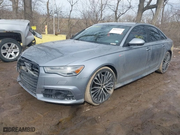 2017 Audi A6 Premium Plus with VIN WAUF2AFC7HN007745, listed as a IAAI auction lot 41647523 with 119,837 mi miles. Bid and sale history available at carsss.com. Image 2.