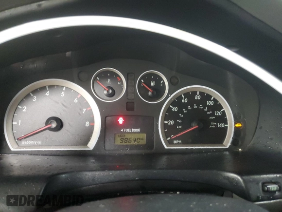 2005 Hyundai Santa Fe GLS with VIN KM8SC13E75U943561, listed as a Copart auction lot 45526195 with 98,640 mi miles and Salvage Title. Bid and sale history available at carsss.com. Image 9.