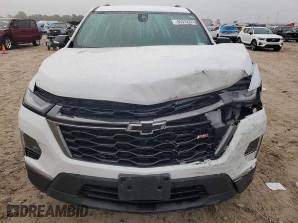 2023 Chevrolet Traverse RS with VIN 1GNERJKWXPJ280265, listed as a Copart auction lot 85312374 with 17,597 mi miles and Salvage Title. Bid and sale history available at carsss.com. Image 5.