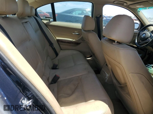 2007 BMW 3 Series 335i with VIN WBAVB73587PA86238, listed as a Copart auction lot 58517825 with Not provided miles and Salvage title. Bid and sale history available at DreamBid. Image 10.