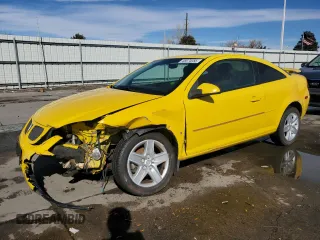 2008 Pontiac G5 with VIN 1G2AL18F687330372, listed as a Copart auction lot 45874055 with 153,025 mi miles and Salvage Title. Bid and sale history available at carsss.com. Image 1.