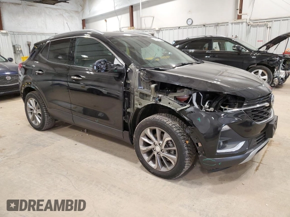 2022 Buick Encore GX Essence с VIN KL4MMGSLXNB090950, выставлен на аукционе Copart как лот 52692915 с пробегом 36 353 миль миль и Списание • Salvage title. История ставок и продаж доступна на DreamBid. Изображение 4.