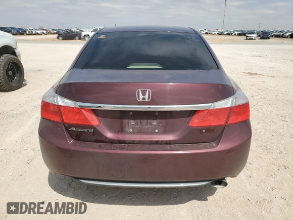 2014 Honda Accord LX with VIN 1HGCR2F37EA086670, listed as a Copart auction lot 53155125 with 203,156 mi miles and Salvage Title. Bid and sale history available at carsss.com. Image 6.
