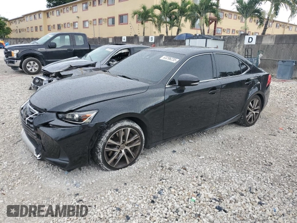 2018 Lexus IS 300 with VIN JTHBA1D2XJ5076545, listed as a Copart auction lot 63296235 with 111,324 mi miles and Salvage title. Bid and sale history available at DreamBid. Image 1.