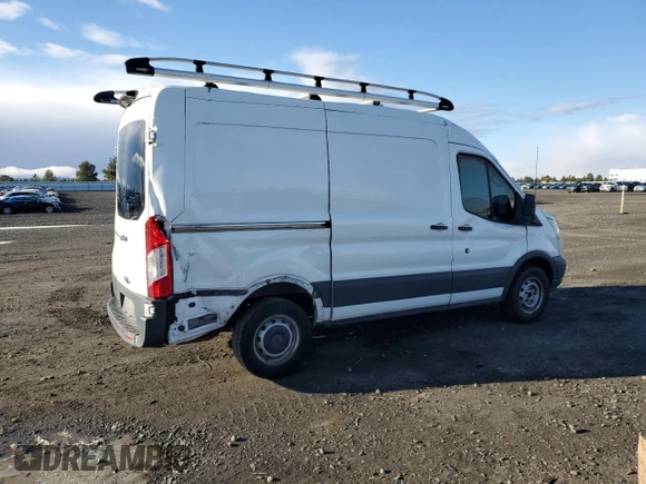 2018 Ford Transit with VIN 1FTYR1CM7JKA56794, listed as a Copart auction lot 49447395 with 123,088 mi miles and Salvage Title. Bid and sale history available at DreamBid. Image 3.