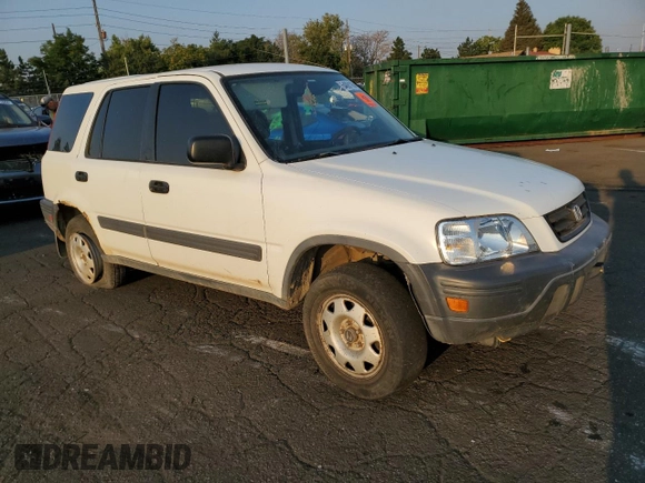 1999 Honda CR-V LX with VIN JHLRD1848XC027046, listed as a Copart auction lot 64091164 with 144,844 mi miles and Salvage Title. Bid and sale history available at carsss.com. Image 4.