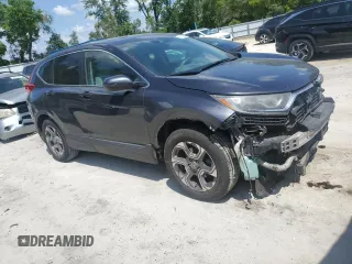 2017 Honda CR-V EX with VIN 7FARW1H52HE041050, listed as a Copart auction lot 51579625 with 197,127 mi miles and Salvage Title. Bid and sale history available at carsss.com. Image 4.