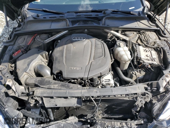 2019 Audi A5 Sportback Premium Plus with VIN WAUBNCF55KA057836, listed as a Copart auction lot 49594144 with 48,259 mi miles and . Bid and sale history available at DreamBid. Image 11.