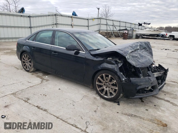 2010 Audi A4 2.0T Premium Plus with VIN WAUHFAFLXAN027068, listed as a Copart auction lot 86291894 with 108,376 mi miles and Salvage Title. Bid and sale history available at carsss.com. Image 4.