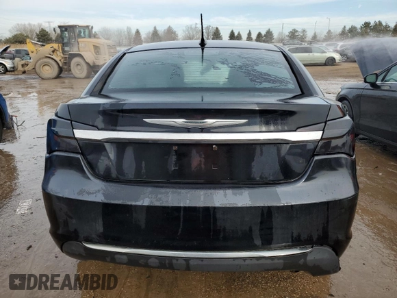 2012 Chrysler 200 Limited with VIN 1C3CCBCB5CN283584, listed as a Copart auction lot 88897105 with 76,671 mi miles and Salvage Title. Bid and sale history available at carsss.com. Image 6.