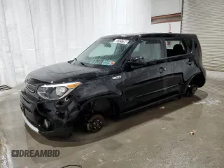 2017 Kia Soul + with VIN KNDJP3A55H7410808, listed as a Copart auction lot 87384054 with 93,790 mi miles and Non Repairable. Bid and sale history available at DreamBid. Image 1.