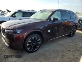 2024 Mazda CX-90 S Premium z VIN JM3KKDHC0R1100641, wystawiony jako Copart lot #76982064 z przebiegiem 12 362 mil mil oraz Nie do naprawy • Non repairable. Historia ofert i sprzedaży dostępna na DreamBid. Obrazek 1.