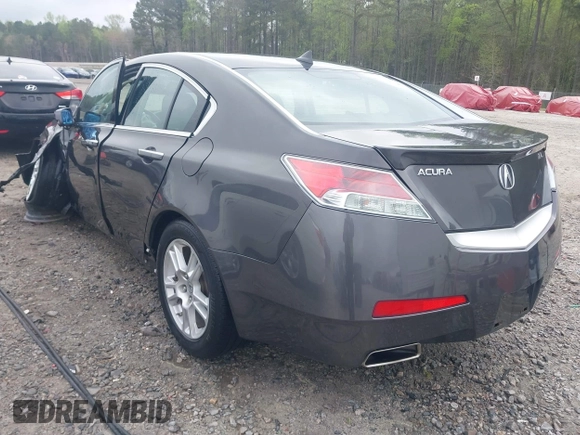 2010 Acura TL Tech with VIN 19UUA8F55AA000556, listed as a IAAI auction lot 41915243 with 250,729 mi miles. Bid and sale history available at carsss.com. Image 3.