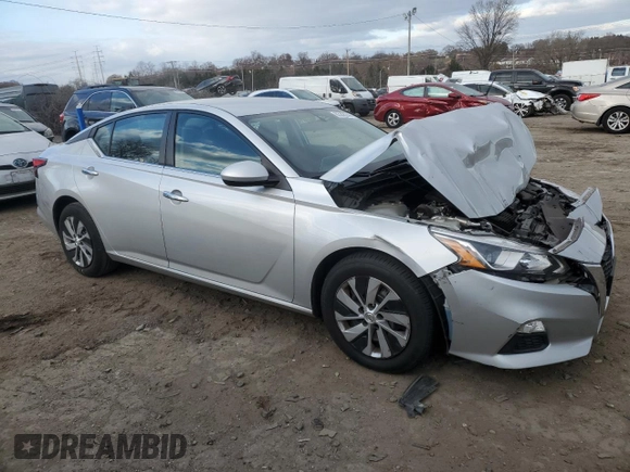 2020 Nissan Altima 2.5 S with VIN 1N4BL4BV9LC183794, listed as a Copart auction lot 83358244 with 77,212 mi miles and Salvage Title. Bid and sale history available at carsss.com. Image 4.