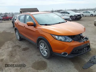 2017 Nissan Rogue Sport SL with VIN JN1BJ1CR8HW103023, listed as a IAAI auction lot 41810707 with 77,172 mi miles. Bid and sale history available at carsss.com. Image 1.