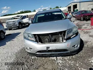 2015 Nissan Pathfinder S z VIN 5N1AR2MNXFC633135, wystawiony jako Copart lot #57804525 z przebiegiem 139 929 mil mil oraz Szkoda całkowita • Salvage title. Historia ofert i sprzedaży dostępna na DreamBid. Obrazek 14.
