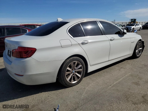 2014 BMW 5 Series 528i with VIN WBA5A5C59ED509105, listed as a Copart auction lot 45533415 with 64,923 mi miles and Salvage Title. Bid and sale history available at carsss.com. Image 3.